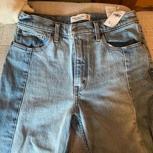 Abercrombie mom jeans